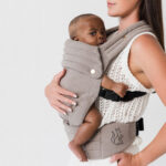 PouchCo Ergonomic Premium Baby Carrier - Grey (Coming Back in August 2026!) - Image 2