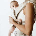 PouchCo Ergonomic Premium Baby Carrier - Oatmeal - Image 2