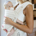 PouchCo Ergonomic Premium Baby Carrier - Oatmeal - Image 12