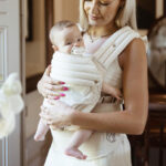 PouchCo Ergonomic Premium Baby Carrier - Oatmeal - Image 3