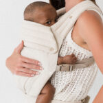PouchCo Ergonomic Premium Baby Carrier - Oatmeal - Image 5