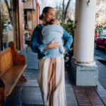 PouchCo Ergonomic Premium Baby Carrier - Sky Blue (R1000 SAVING - Limited Stock!) - Image 10