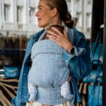 PouchCo Ergonomic Premium Baby Carrier - Sky Blue (R1000 SAVING - Limited Stock!) - Image 5