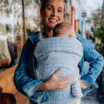 PouchCo Ergonomic Premium Baby Carrier - Sky Blue (R1000 SAVING - Limited Stock!) - Image 9