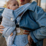 PouchCo Ergonomic “Premium Classic” Baby Carrier – Blue (Limited Edition!)