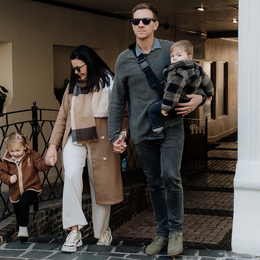 PouchCo Adventurer Ergonomic Toddler Sling Carrier - Black Corduroy