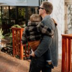 PouchCo Adventurer Ergonomic Toddler Sling Carrier - Nutmeg