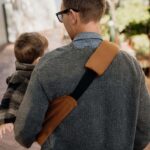 PouchCo Adventurer Ergonomic Toddler Sling Carrier - Nutmeg