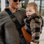 PouchCo Adventurer Ergonomic Toddler Sling Carrier - Nutmeg - Image 3