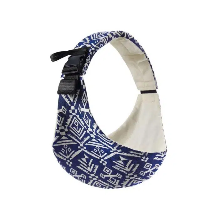 PouchCo Adventurer Ergonomic Toddler Sling Carrier - Blue Sailboat