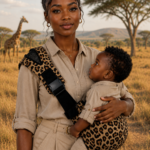 Adventurer Toddler Sling Carrier - Brown Leopard