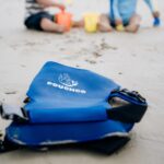 PouchCo Aqua Neoprene Waterproof Baby Carrier - Royal Blue