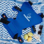 PouchCo Aqua Neoprene Waterproof Baby Carrier - Royal Blue