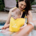 PouchCo Aqua Neoprene Waterproof Baby Carrier - Yellow