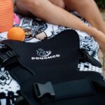 PouchCo Aqua Neoprene waterproof Baby Carrier - Onyx Black