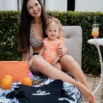 PouchCo Aqua Neoprene waterproof Baby Carrier - Onyx Black