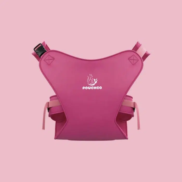 PouchCo Aqua Neoprene Waterproof Baby Carrier - Rose Pink (Stock will be arriving end of October)