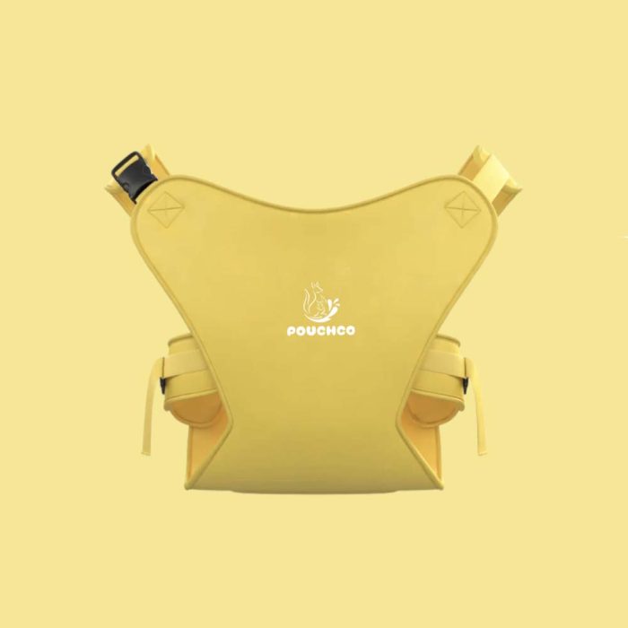 PouchCo Aqua Neoprene Waterproof Baby Carrier - Yellow (Stock will be arriving end of October)