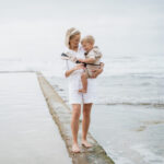 PouchCo Totterrain Ergonomic Toddler Swing Carrier - Khaki Beige - Image 9