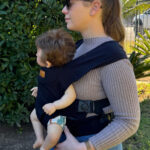 Bond Newborn to Toddler Baby Wrap Carrier - Black - Image 10