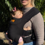 Bond Newborn to Toddler Baby Wrap Carrier - Black - Image 4