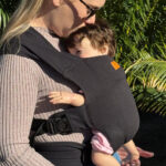 Bond Newborn to Toddler Baby Wrap Carrier - Black - Image 3
