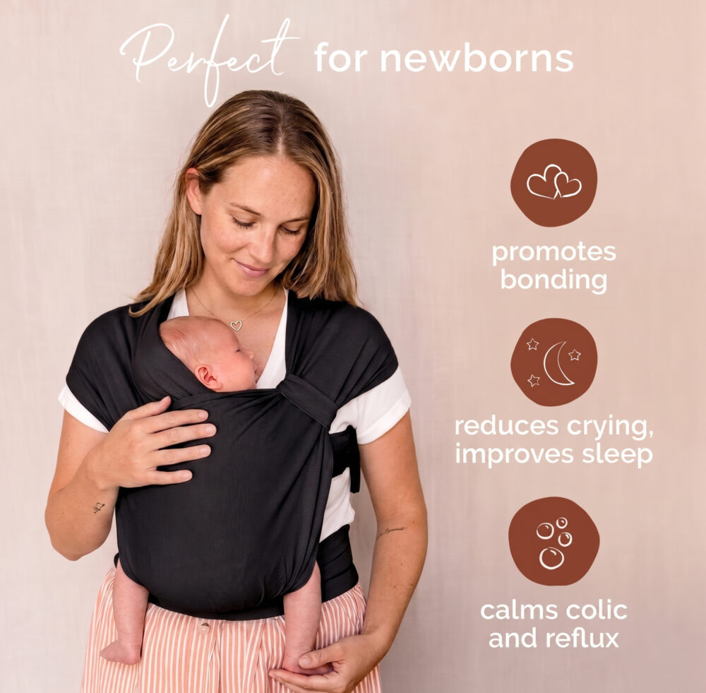 PouchCo Cuddle - Newborn Waistband Wrap Carrier (Pre-Orders now open) Arriving 8 June 2026 - Image 3