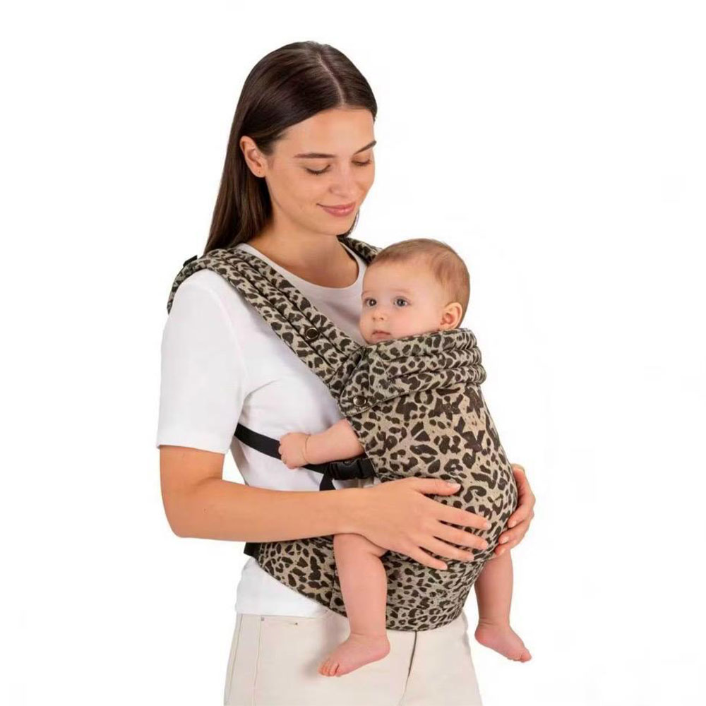 PouchCo Everyday Baby Carrier - Cheetah Print