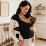 Cuddle Newborn Waistband Wrap Carrier - Black (Pre-Orders Open: Est. Arrival 20 August 2026)