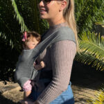 Bond Newborn to Toddler Baby Wrap Carrier - Grey