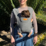 Bond Newborn to Toddler Baby Wrap Carrier - Grey - Image 5