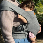 Bond Newborn to Toddler Baby Wrap Carrier - Grey - Image 3