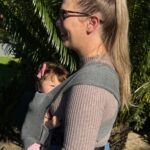 Pouchco Bond Newborn to Toddler Baby Wrap Carrier - Grey