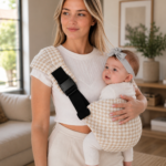 Adventurer Sling Carrier - Beige & White