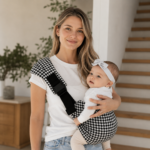 Adventurer Sling Carrier - Black & White