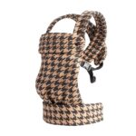 SnugGo Baby Carrier - Brown & Toffee Houndstooth (Stock Arriving 30 July 2026) - Image 3
