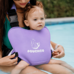 Aqua Neoprene Waterproof Baby Carrier - Lavender - NEW COLOUR!! (Stock arriving end of September for Pre Orders) - Image 4