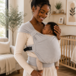 Cuddle Newborn Waistband Wrap Carrier - Soft Grey (Next Stock arriving 20 August 2026 for Pre Orders)