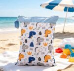 Baby Eco Waterproof Wet Dry Separation Pouch - Cute Dino