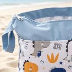 Baby Eco Waterproof Wet Dry Separation Pouch - Cute Dino - Image 2