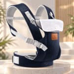 3D AirFlow Baby Carrier - Navy Blue - Image 3