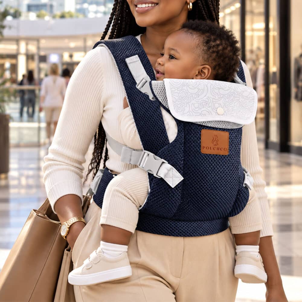 3D AirFlow Baby Carrier - Navy Blue