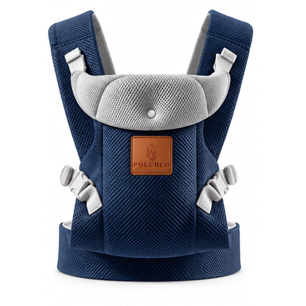 3D AirFlow Baby Carrier - Navy Blue - Image 2
