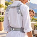3D AirFlow Baby Carrier - Light Grey - Image 5